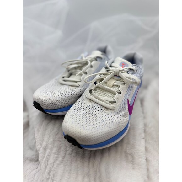 Nike Shoes - Nike Running Winflo 11 Womens Running Shoes Size 6 White Blue & Purple